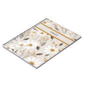 gebladerte met neutrale Herfst Notitieboek (Linkerzijde)