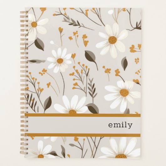 gebladerte met neutrale Herfst Planner (Voorkant)