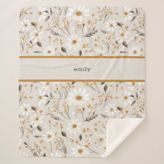 gebladerte met neutrale Herfst Sherpa Deken