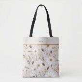 gebladerte met neutrale Herfst Tote Bag (Voorkant)