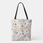 gebladerte met neutrale Herfst Tote Bag (Achterkant)