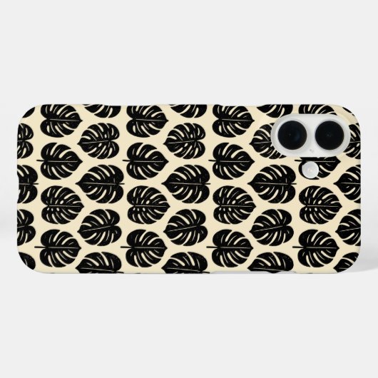 gebladerte Monstera Case-Mate iPhone Case (Achterkant (horizontaal))