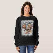 Gebleekte Counselor Mode Uit Leopard & Tie Dye Cou Trui (Voorkant volledig)