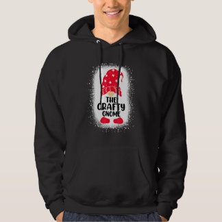Gebleekte De Crafty Dwerg Overeenkomstige Familie  Hoodie