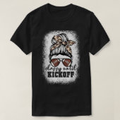Gebleekte kassy tot Kickoff American Football Ga T-shirt (Design voorkant)