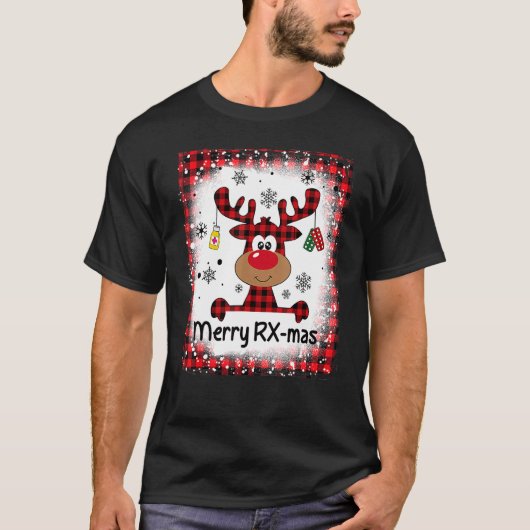 gebleekte kerstapotheek met kerst t-shirt (Voorkant)