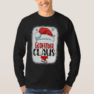 Gebleekte Kerstman Peetvader Claus Kerst Overeenko T-shirt