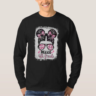 Gebleekte Luipaard Hallo 4e Vierde Klas Rommelige  T-shirt