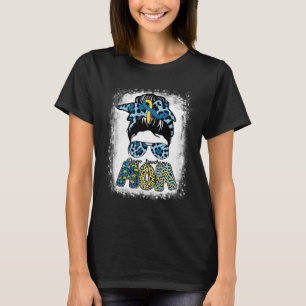 Gebleekte Moeder Leven Wanordelijke Knot Down Synd T-shirt
