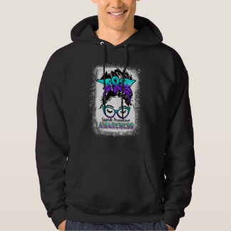 Gebleekte Week van de Preventie van Zelfmoord bewu Hoodie