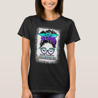 Gebleekte Week van de Preventie van Zelfmoord bewu T-shirt