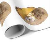 Gebleken aardappel cadeaupapier (Rol Hoek)