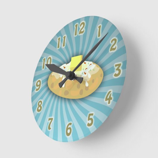 Gebleken aardappel ronde klok (Hoek)