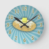 Gebleken aardappel ronde klok (Voorkant)