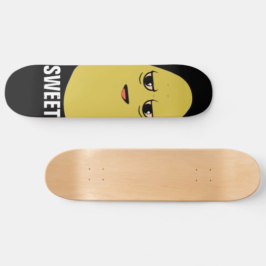 Gebleken aardappel skateboard (Horizontaal)