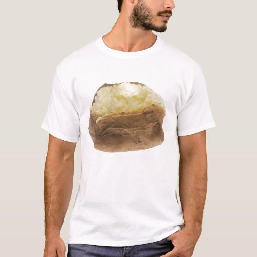 Gebleken aardappel t-shirt (Voorkant)
