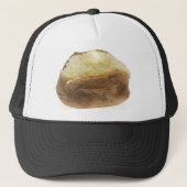 Gebleken aardappel trucker pet (Voorkant)