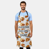 Gebleken brood schort (Gedragen)