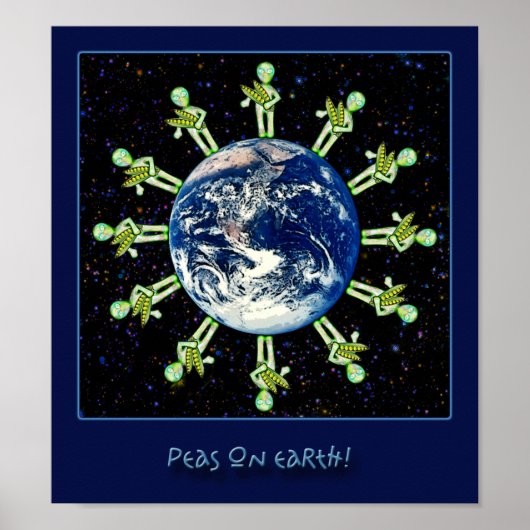 Gebleken erwten! poster (Voorkant)