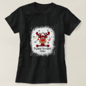 Gebleken fysiologische therapist Squad reindedarms T-shirt (Design voorkant)