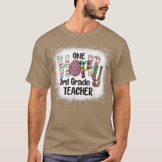 Gebleken met één hoppy 3e-docer Leopard Easte T-shirt