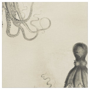 Gebleken octopus stof