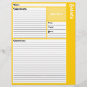 Gebleken rechthoekige pagina's (Voorkant)