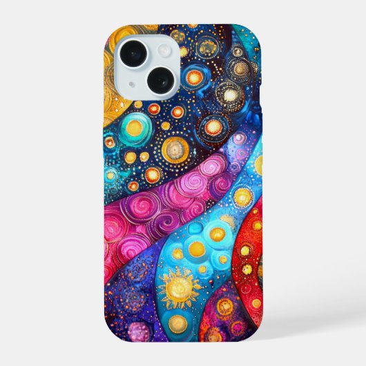Geblende Dingen iPhone 15 Case (Achterkant)