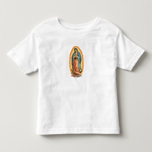 Geblessde Maagd van Guadalupe T-shirt voor peuters (Voorkant)