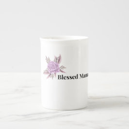 Geblessed Mama Bloem Coffee Mug Porselein Kop