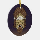 Geblindeerde polyfeus keramisch ornament (Rechts)