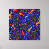 Gebloemd Canvas Afdruk (Voorkant)