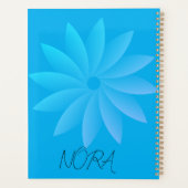 Gebloemd Gepersonaliseerd Planner (Achterkant)