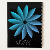 Gebloemd Gepersonaliseerd Planner (Achterkant)