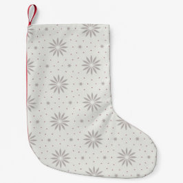 Gebloemd Kleine Kerstsok