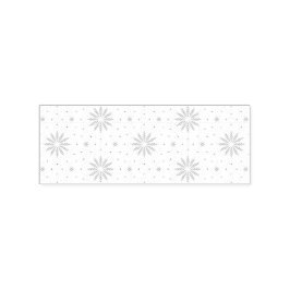 Gebloemd Rubberstempel