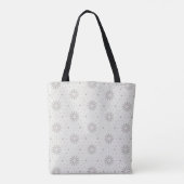 Gebloemd Tote Bag (Achterkant)
