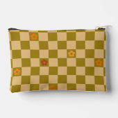 Gebloemde geruite patroon - nr. 02 etui (Achterkant)