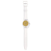 Gebloemde geruite patroon - Nr. 02 Horloge (Bandje)