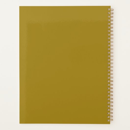 Gebloemde geruite patroon - Nr. 02 Planner (Achterkant)