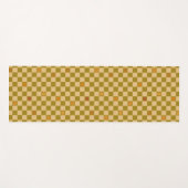 Gebloemde geruite patroon - Nr. 02 Yogamat (Voorkant (horizontaal))