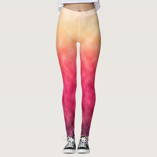 Gebloemde Horizon Leggings (Voorkant)