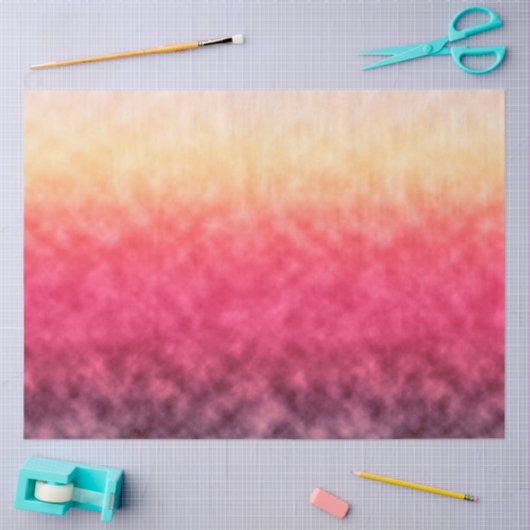 Gebloemde Horizon Tissuepapier (Craft)