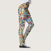 geblokkeerd leggings (Rechts)