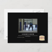 Geblokkeerde Deur Briefkaart (Voorkant / Achterkant)