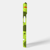 Geblokt groen Case-Mate iPhone case (Achterkant / Rechts)