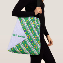 Geblokte Braziliaanse tas