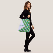Geblokte Braziliaanse tas (Op model)
