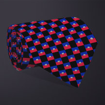 Geblokte Haïtiaanse vlag