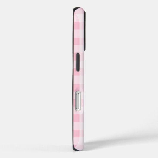 Geblokte Initialen Aangepast Case-Mate iPhone Case (Achterkant / Rechts)